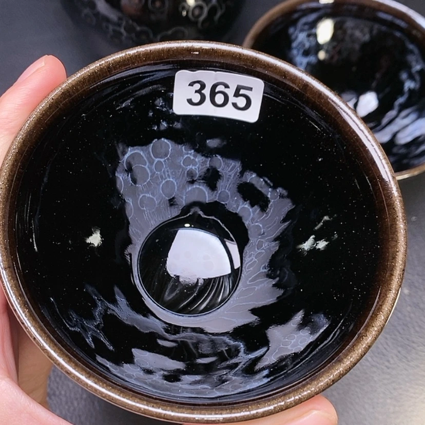 【闪购商品】茶盏与**舞全手工建盏放漏了