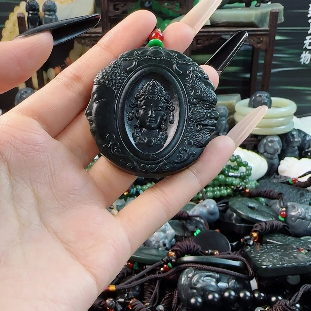 和田玉（黄玉）未镶嵌颈饰