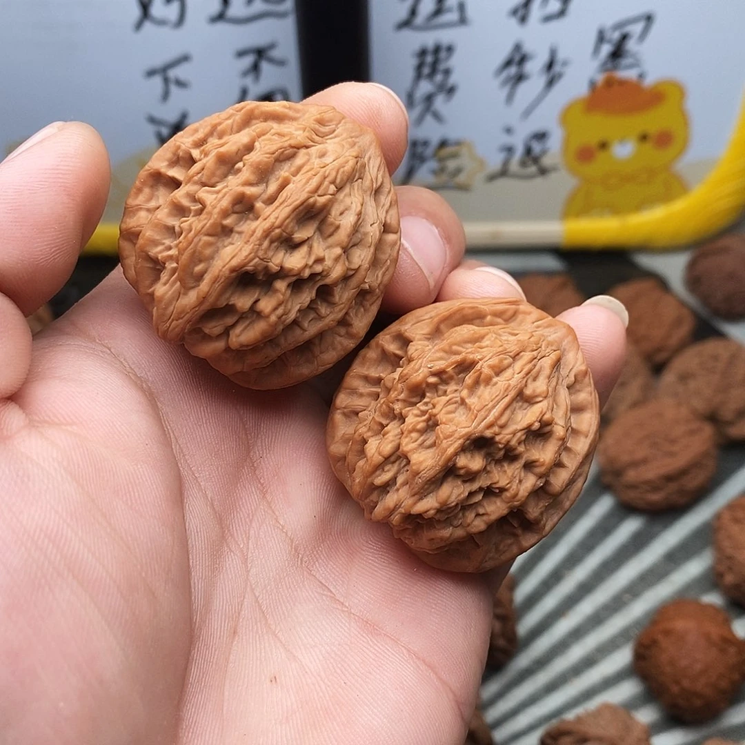 吊坠文玩核桃虎头