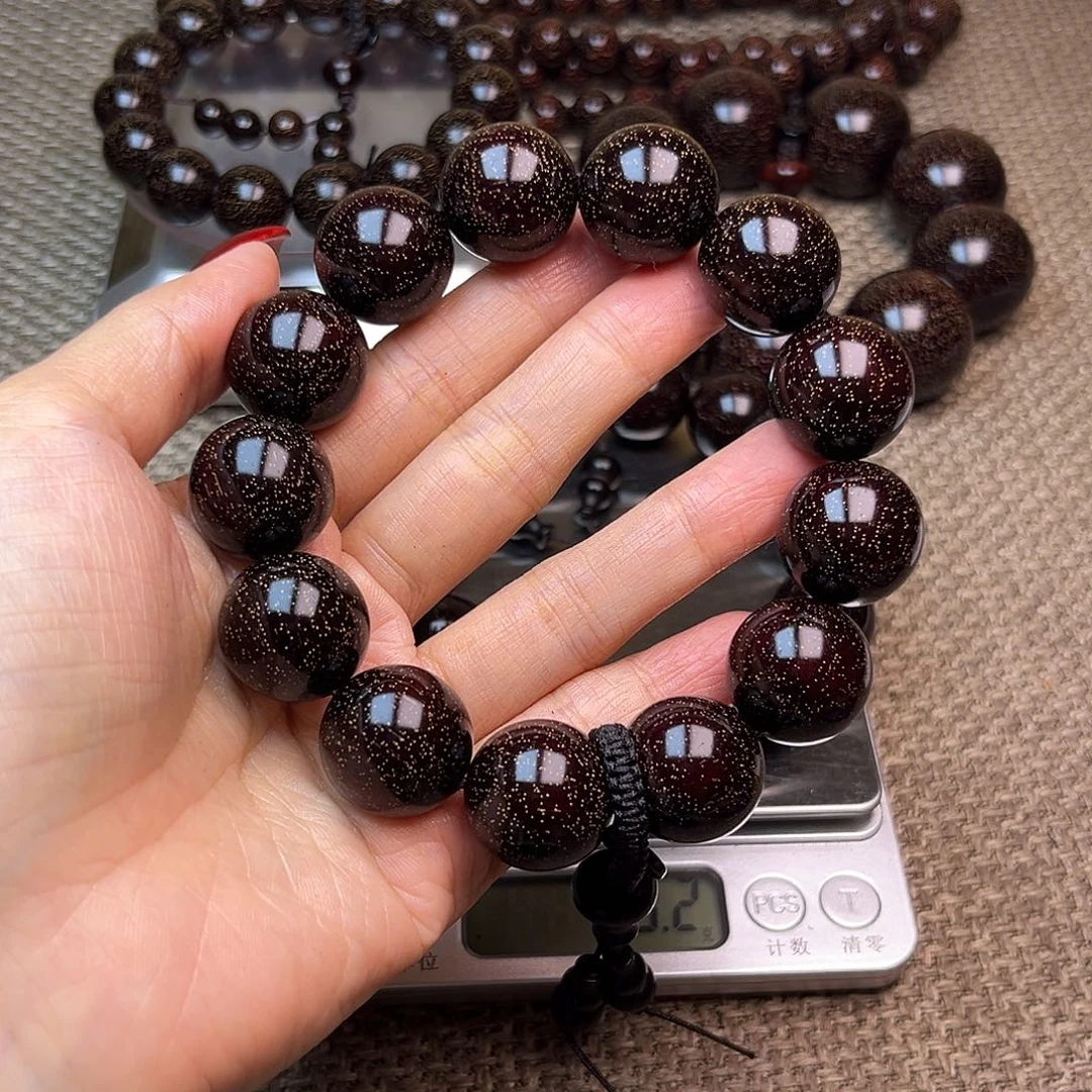 檀香紫檀（小叶紫檀）1.8 13颗爆星