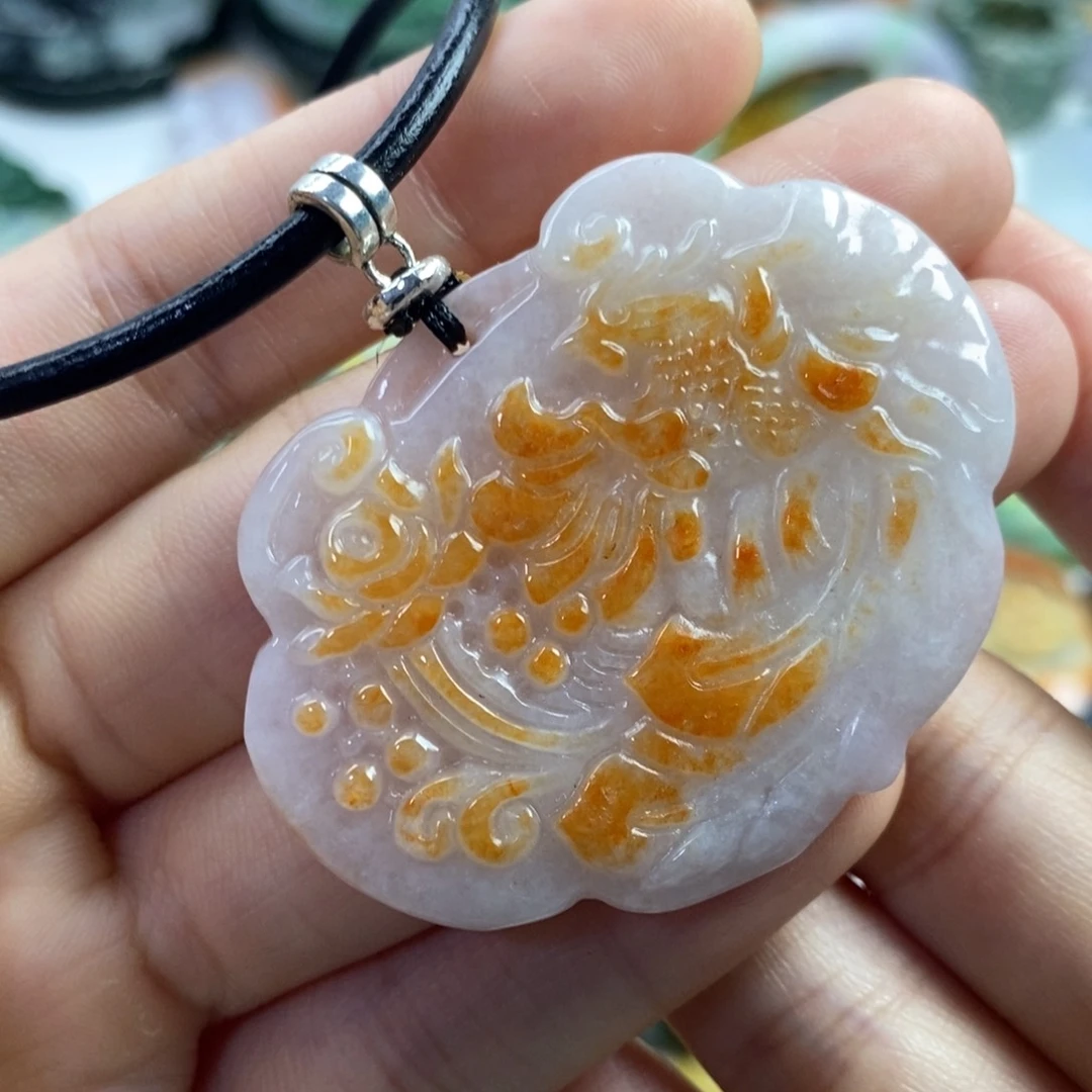 翡翠未镶嵌颈饰吊坠