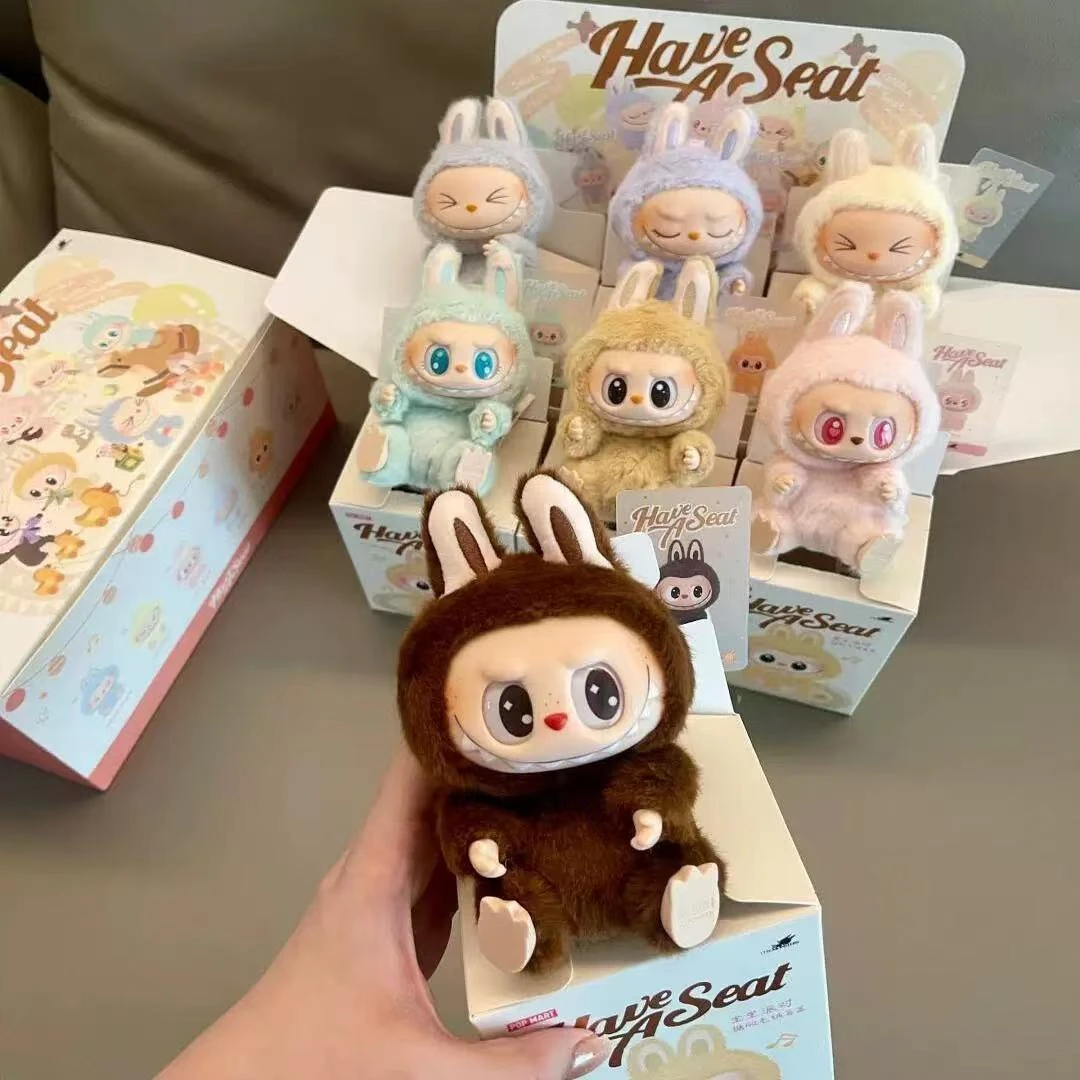 新款2代公仔挂件毛绒玩偶搪胶坐坐派对女生礼物哭娃周边