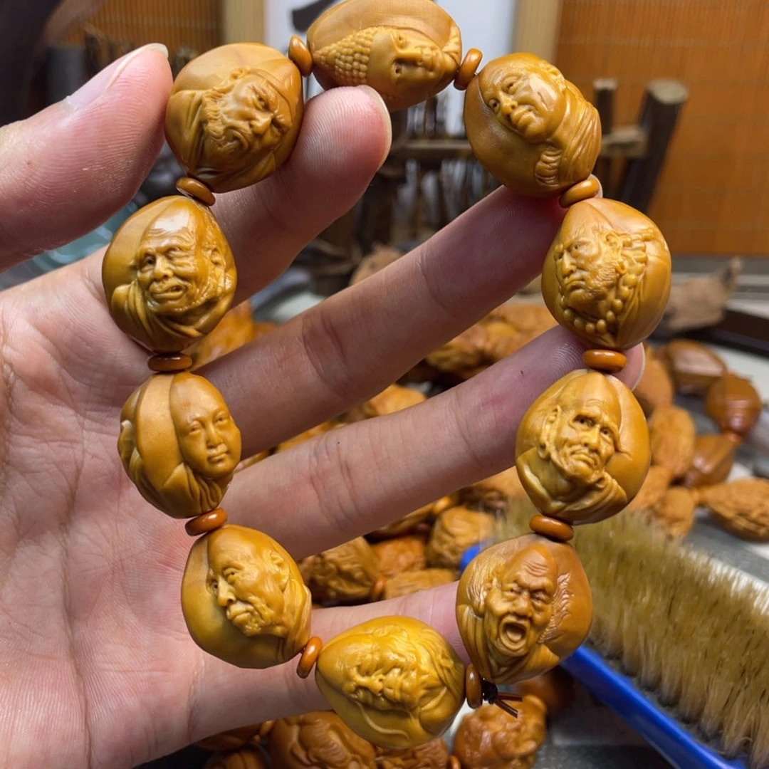 橄榄核手串/手链橄榄核雕工艺手串5119