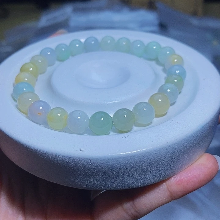 未镶嵌手串翡翠天然缅甸A货翡翠7.6