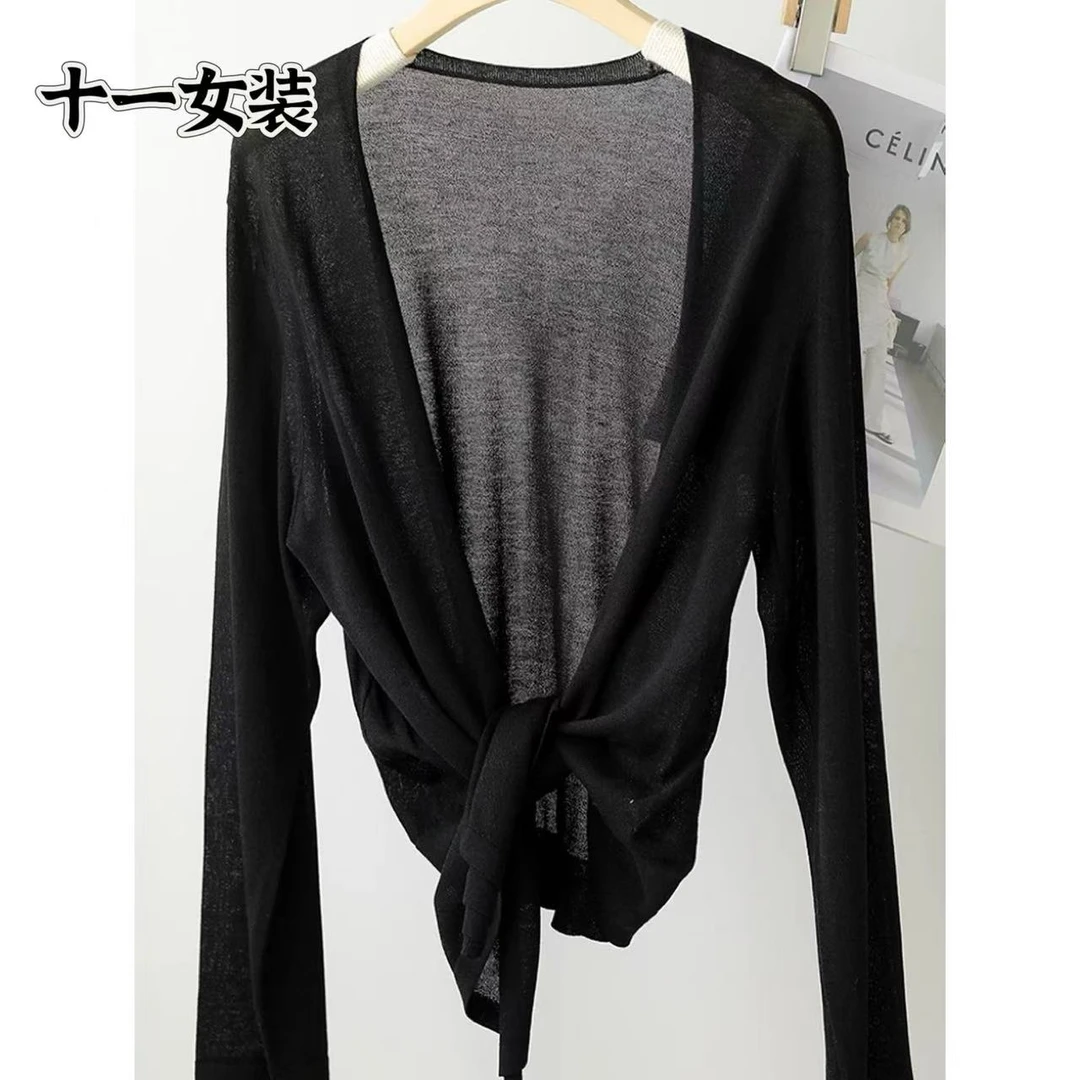 一老板【开衫】春夏显瘦透气时尚新款开衫