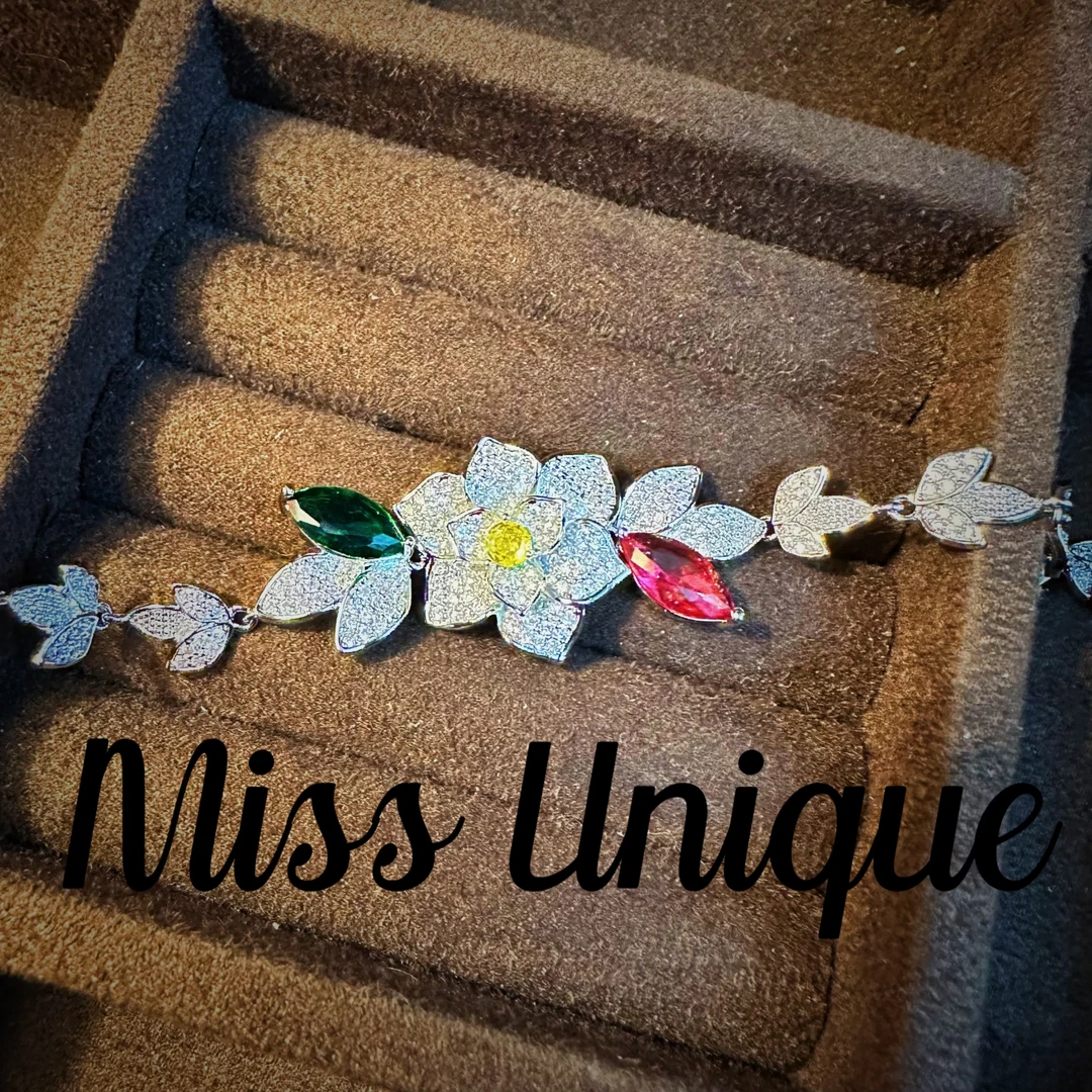 D4065舒伯特红绿手链