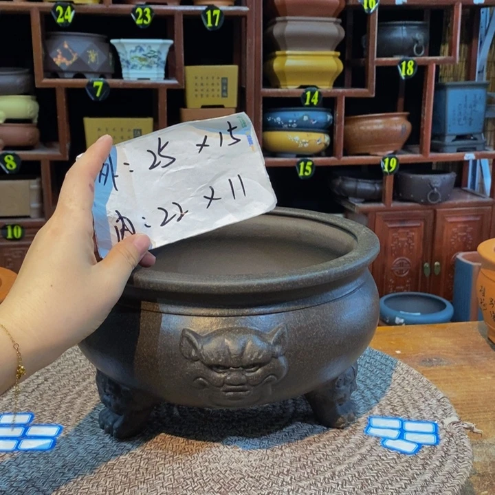 花盆紫砂紫砂花盆
