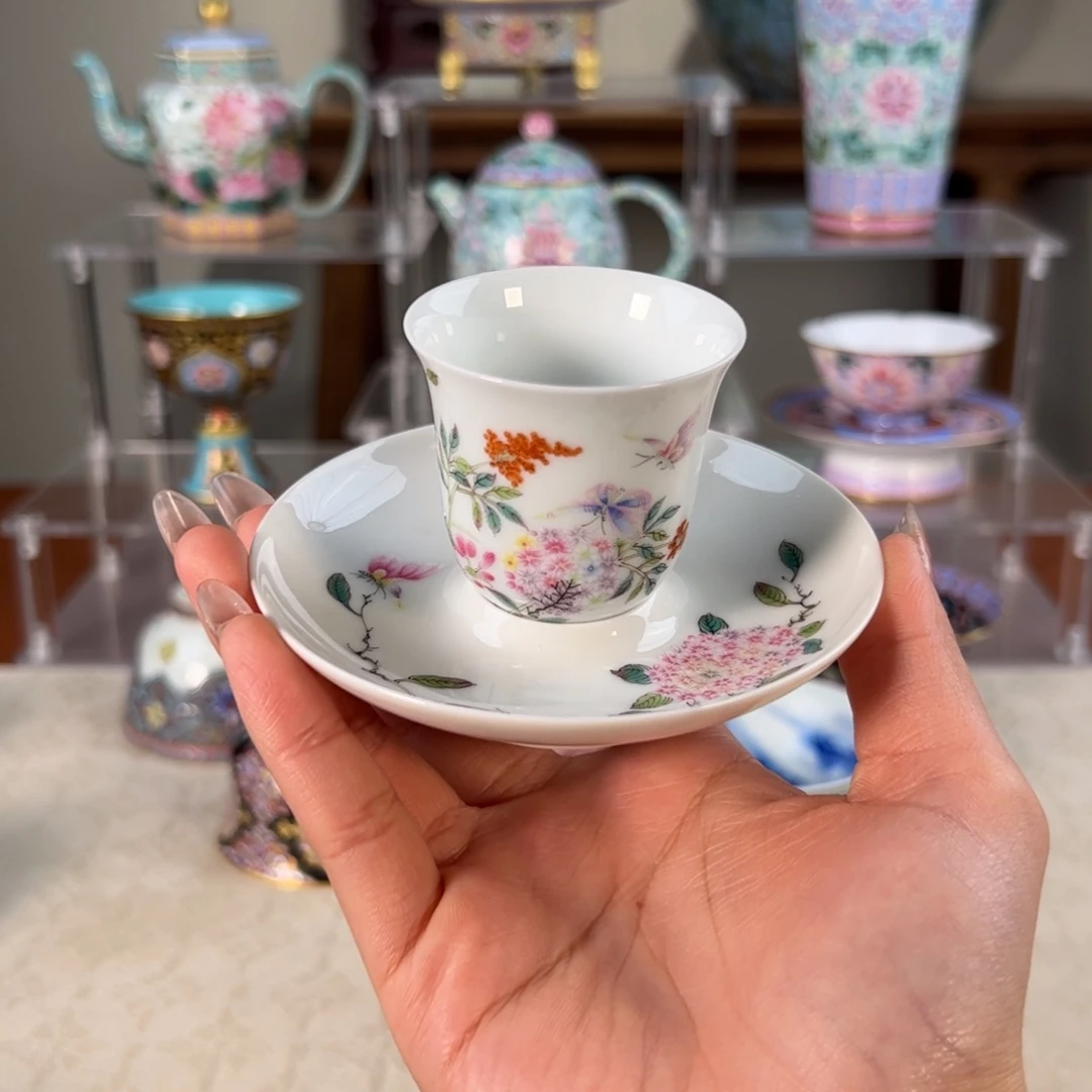 纯手工手绘 高端茶器