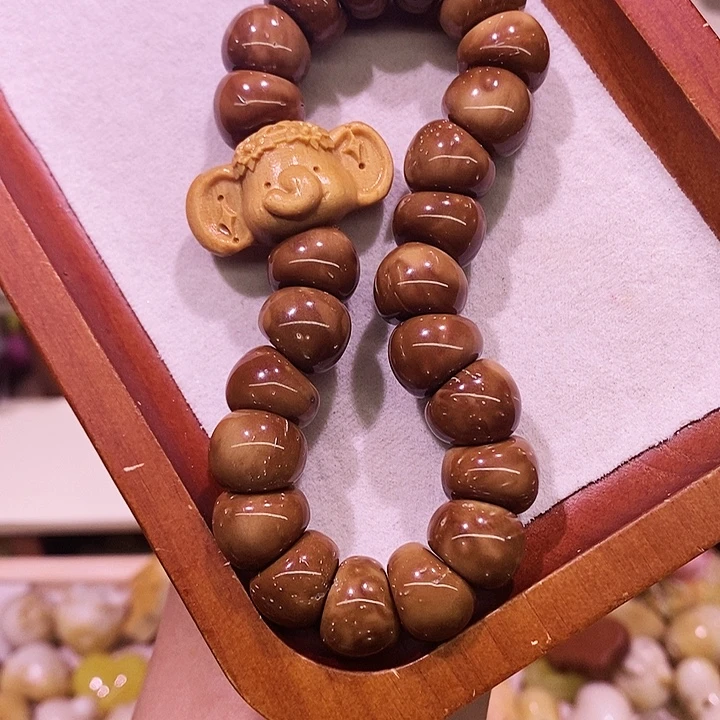 手串猴头核桃  蒜瓣大肠库克手串