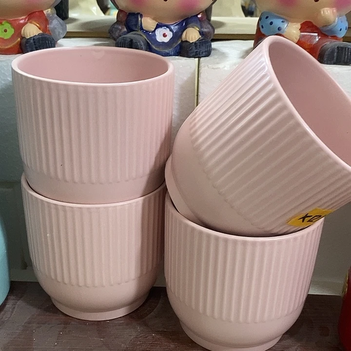 陶盆有孔 瑕疵针孔漏釉介意勿拍外高 11外口13