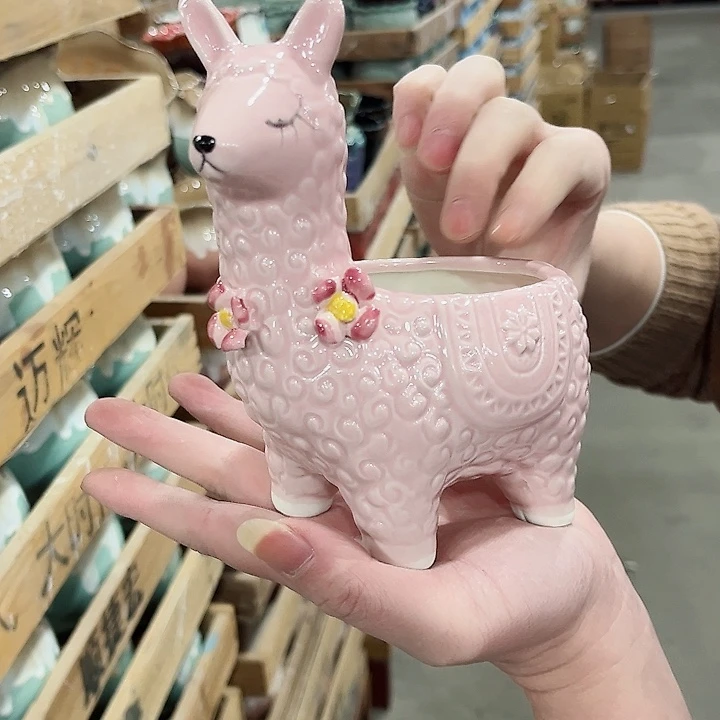 陶瓷陶瓷多肉植物花盆