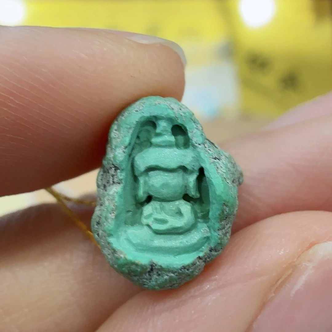 未镶嵌绿松石珠宝奇石