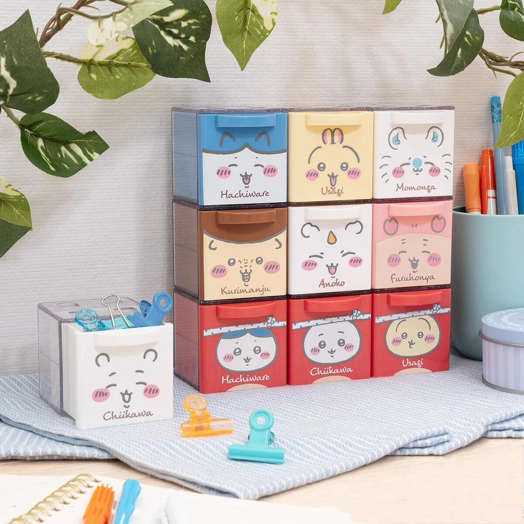 【开盒不退不H】正版Chiikawa吉伊卡哇迷你收纳盒2盲盒周边卡通礼物