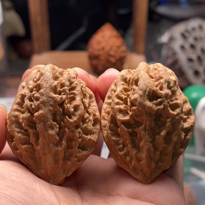 文玩核桃把件楸大胖44