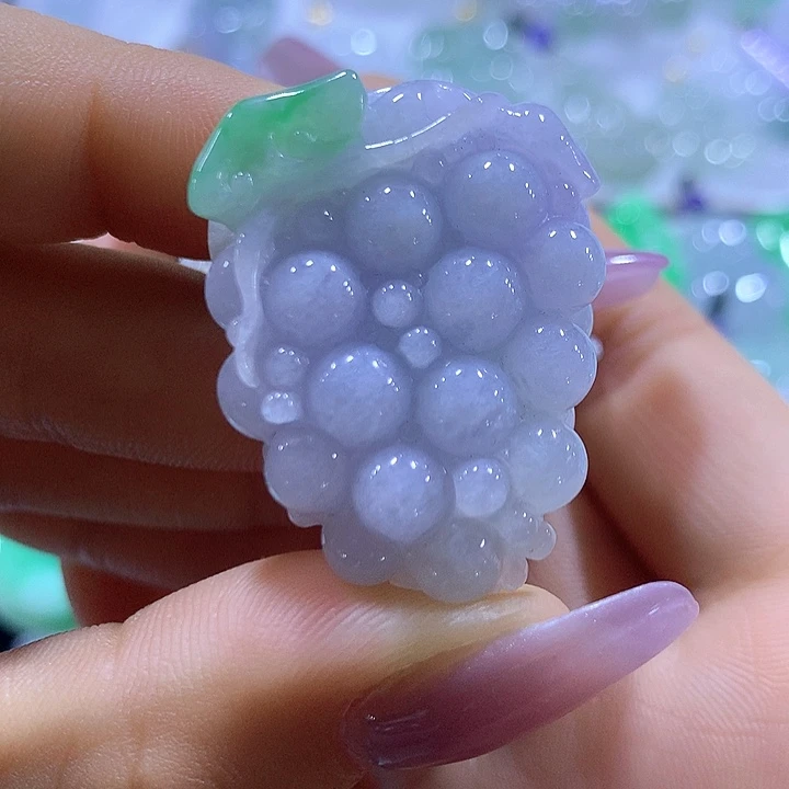 翡翠未镶嵌颈饰天然翡翠A货吊坠