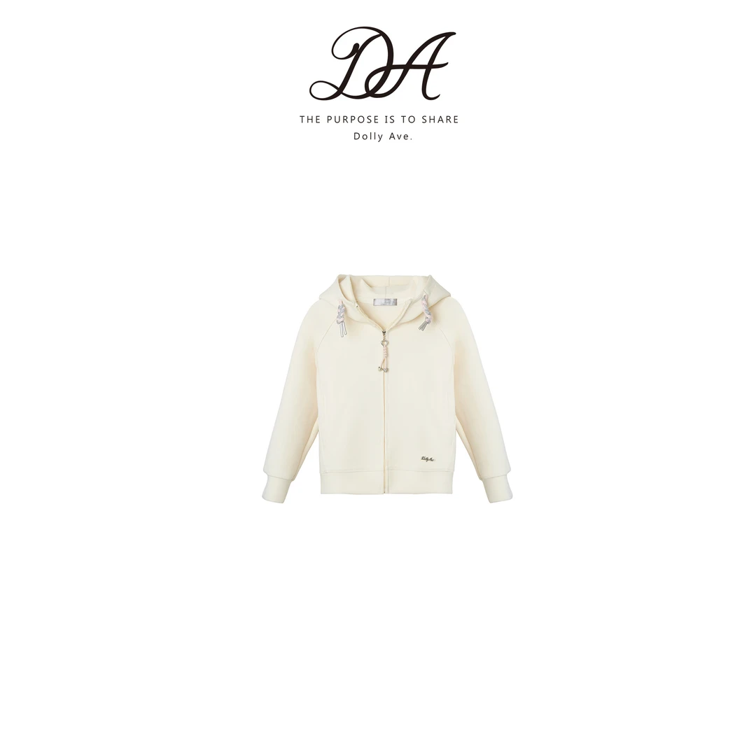 【现货】Dolly Ave「少女系列」 高支精棉女童秋冬卫衣外套