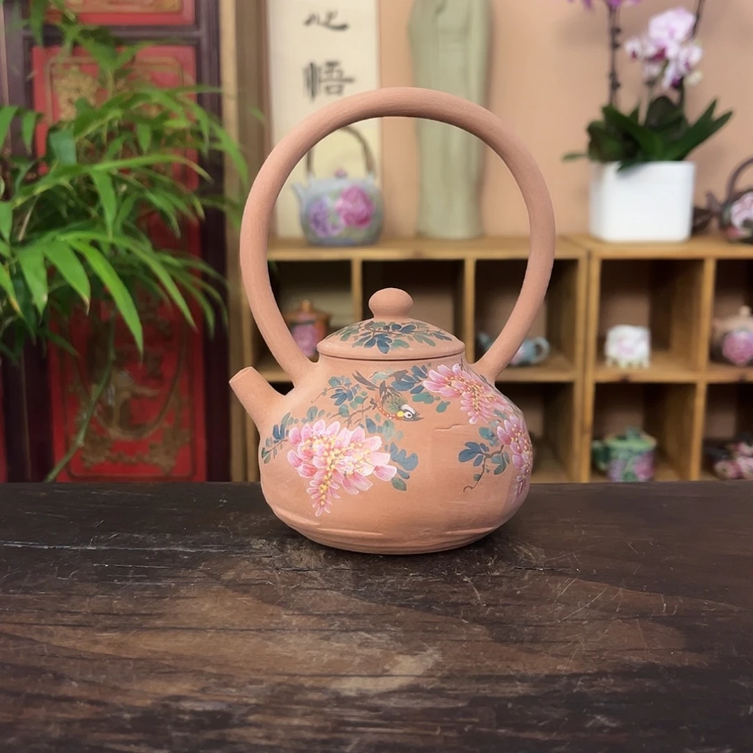 景德镇纯手工手绘柴烧
