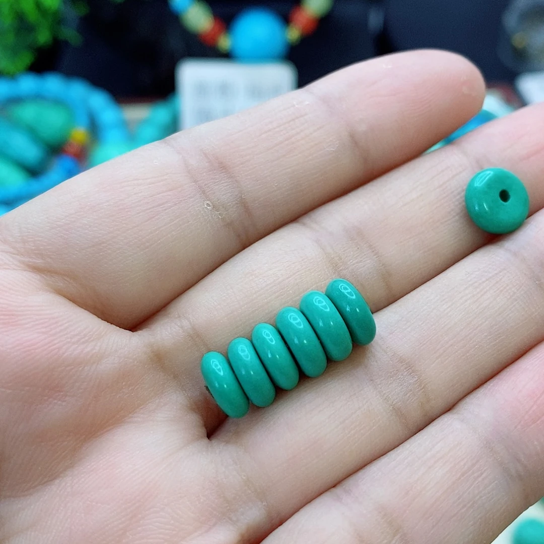 卡8mm厚3mm绿色一组6个