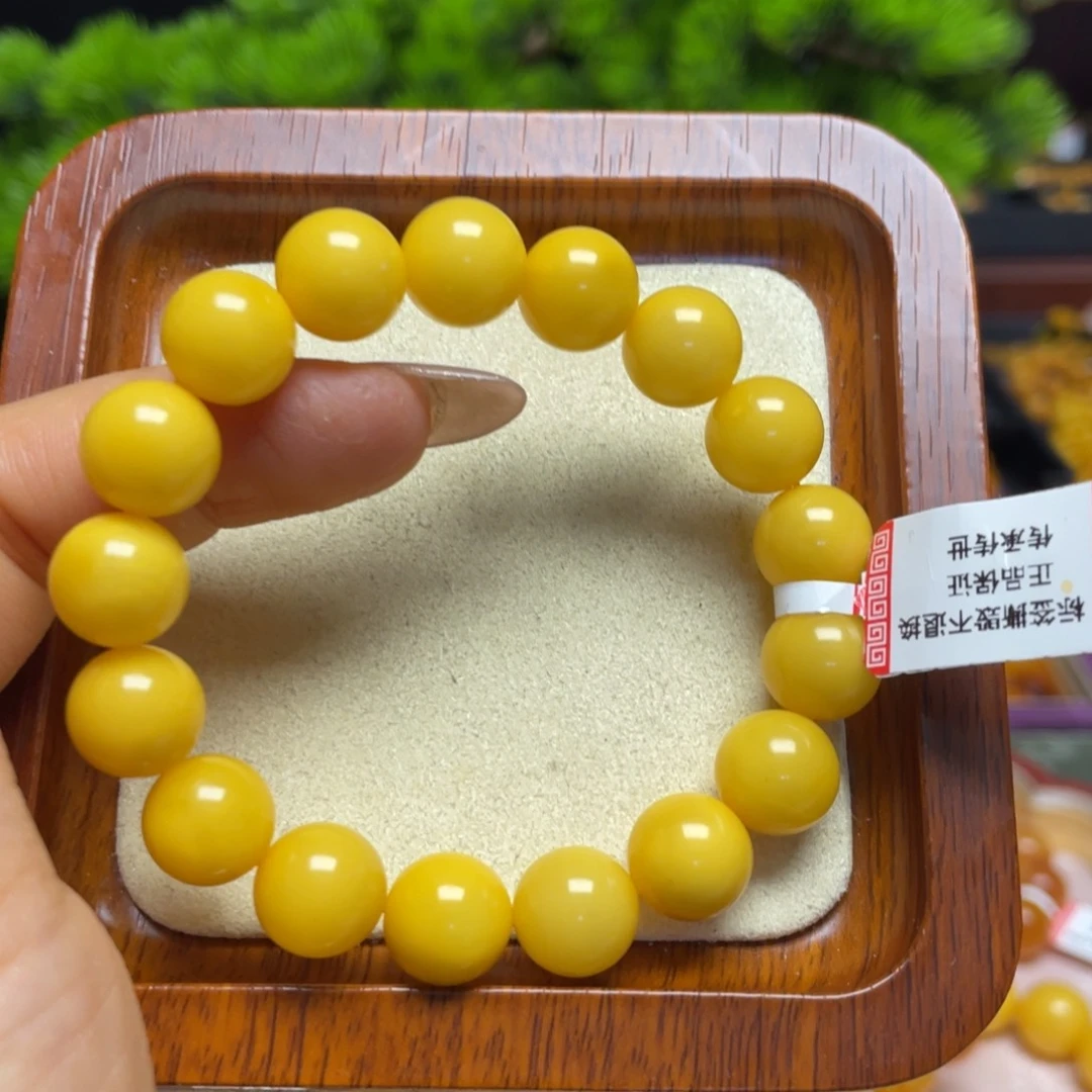 蜜蜡手链未镶嵌手串