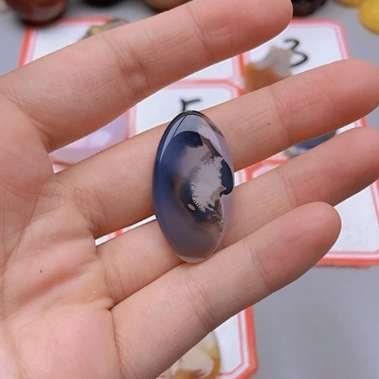 【闪购商品】玛瑙/玉髓未镶嵌珠宝半成品影****9