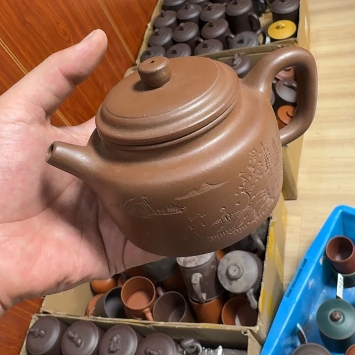 *****紫砂茶壶宜兴紫砂微瑕