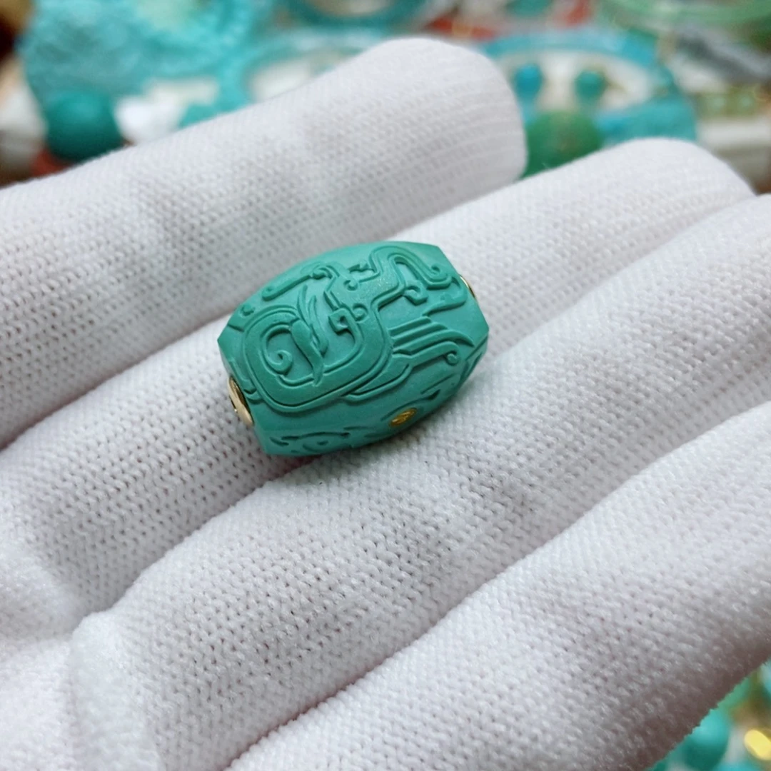 绿松石未镶嵌勒子