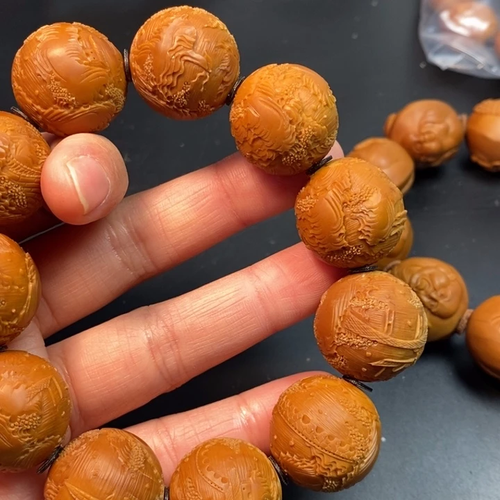 橄榄核手串/手链用****8风景手串