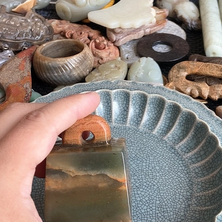 摆件直播间专属瓷器链接有裂8