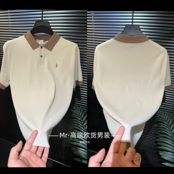 时尚高品质·刺绣翻领POLO衫‖25早秋新款·轻奢系列HH
