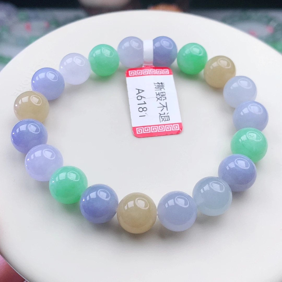 未镶嵌手链翡翠翡翠10mm