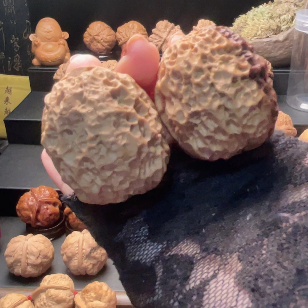 吊坠文玩核桃百花绣球…………