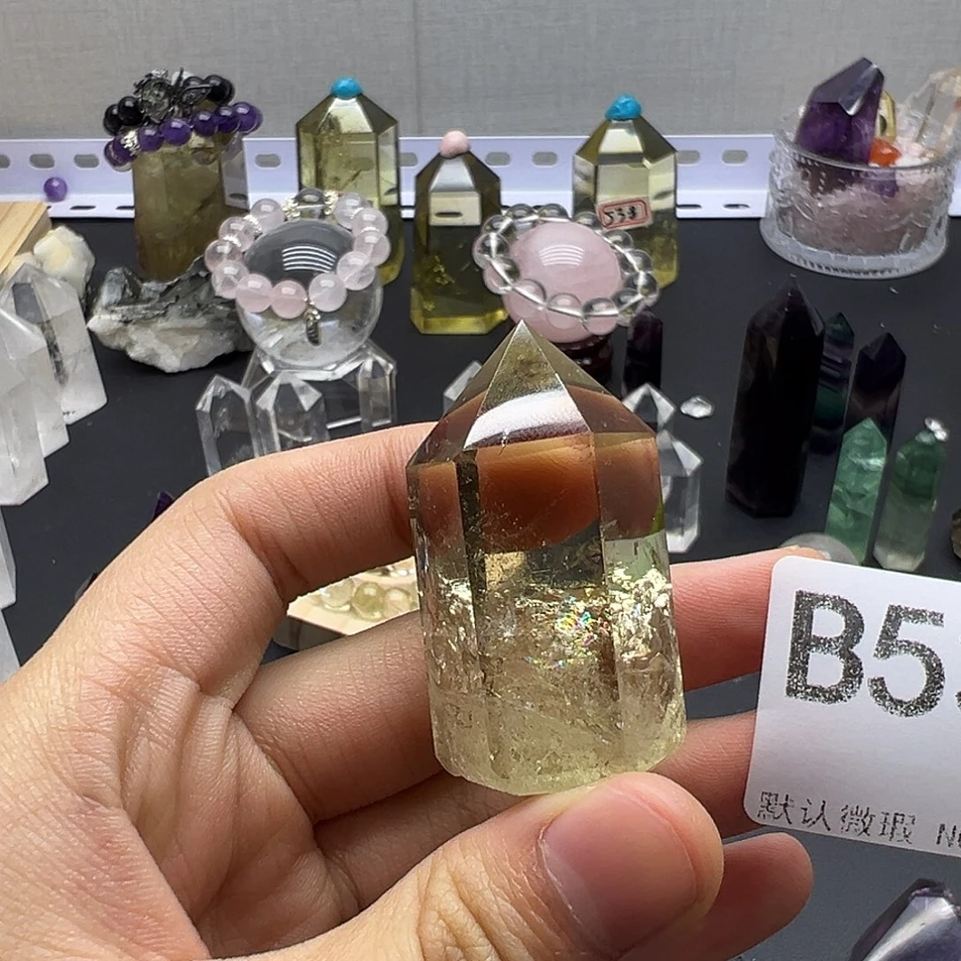 忆***未镶嵌水晶珠宝半成品