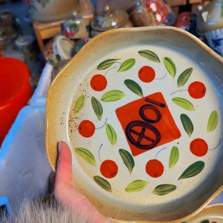 瓷片景德镇陶瓷手工手绘