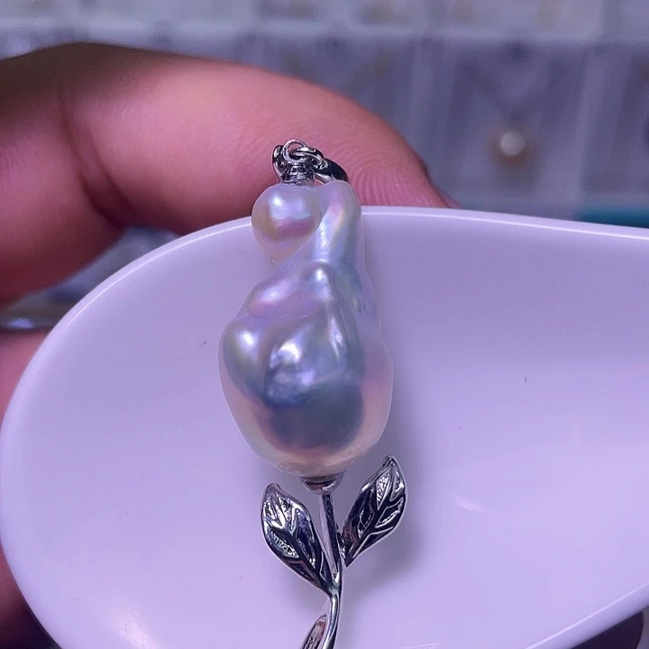 颈饰淡水珍珠合金54