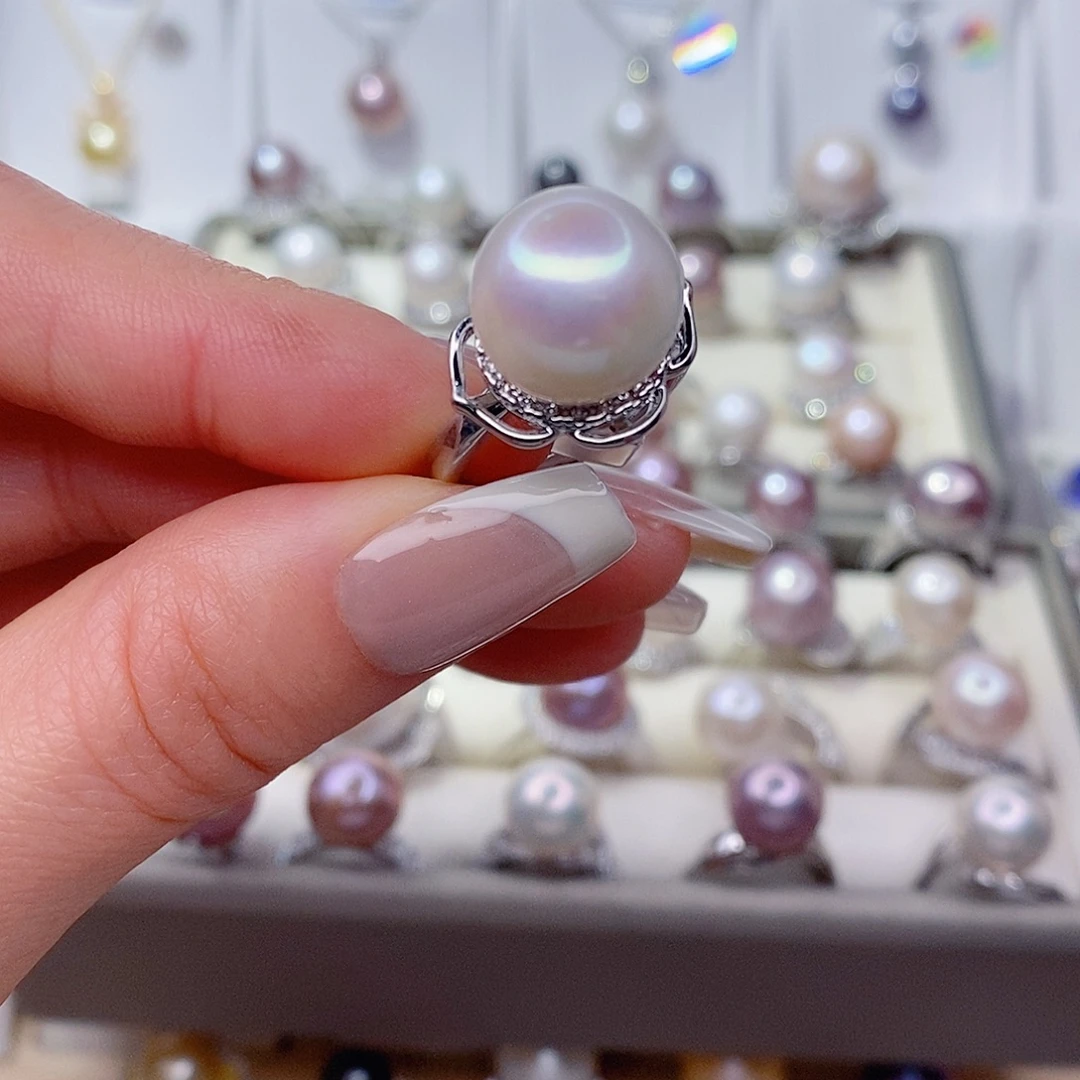 戒指未镶嵌淡水珍珠