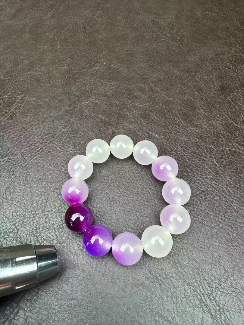 093白樱花菩提（紫）18mm 精品手串yw093（无礼盒）