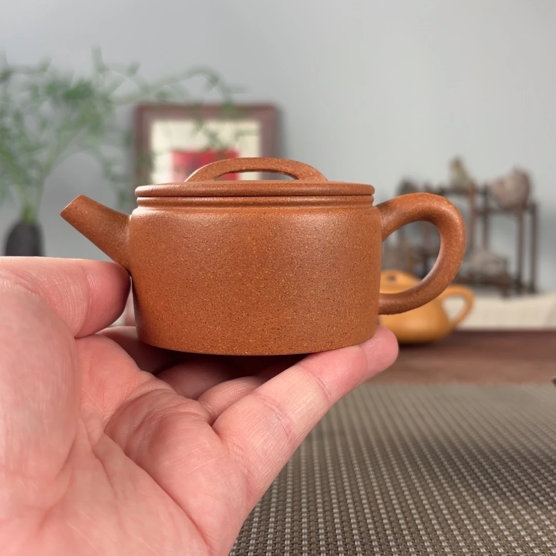 茶壶紫砂微瑕黄龙山原矿紫砂壶