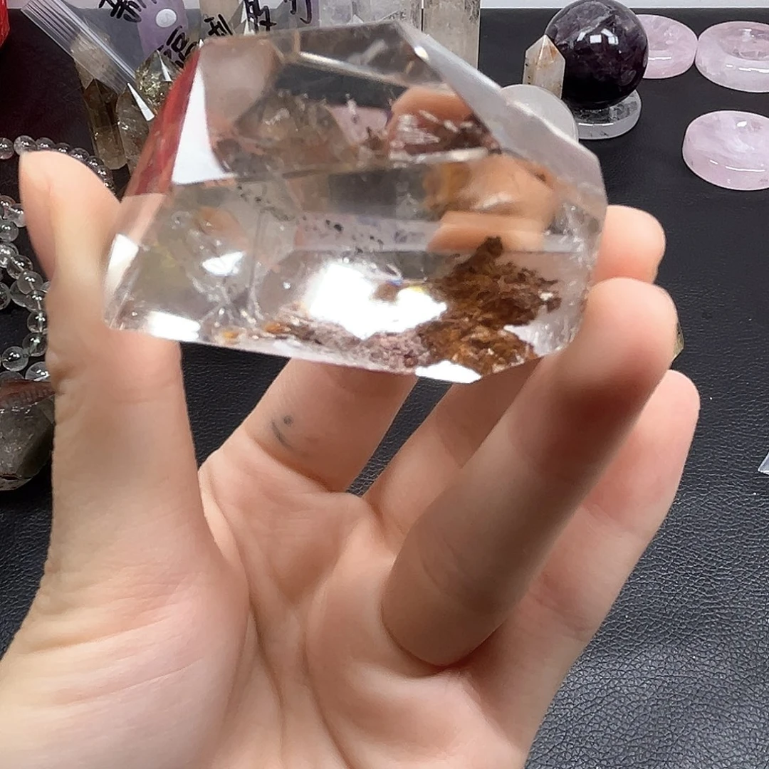 未镶嵌珠宝半成品紫晶96水晶石