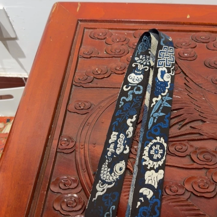 往***风三蓝织带一条题材丰富