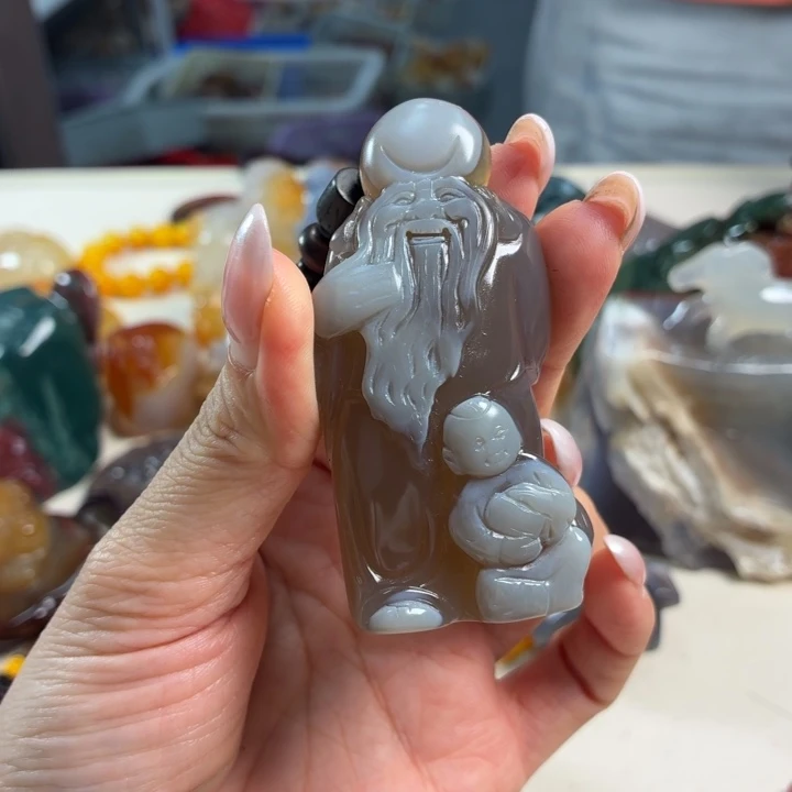 未镶嵌吊坠(不含链)玛瑙/玉髓