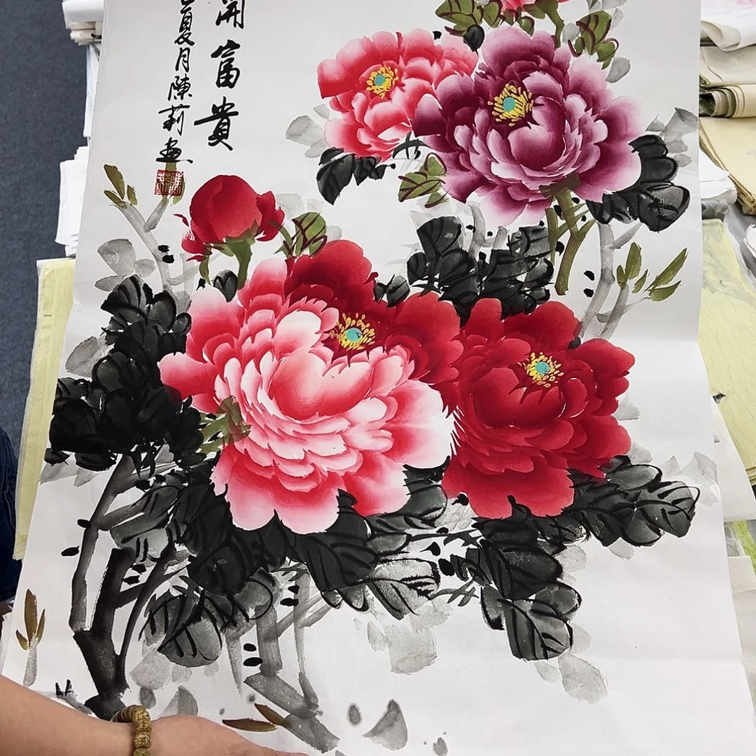 国画纯手绘作品欣赏
