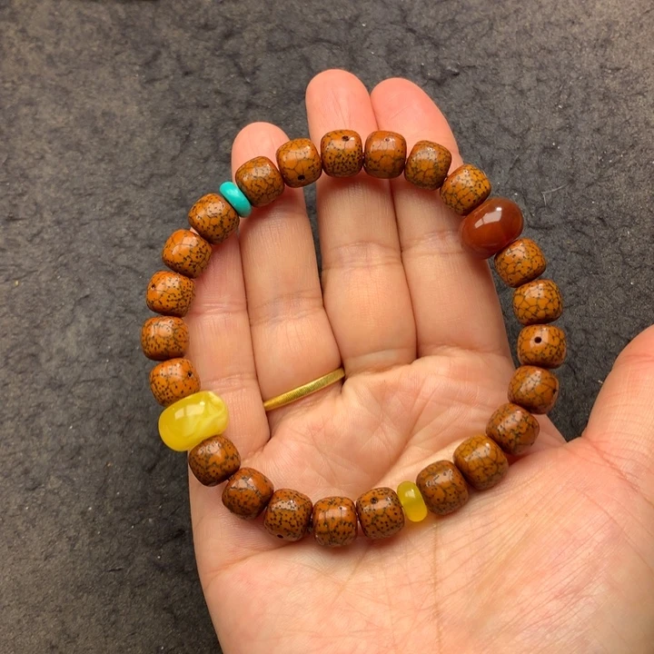 @****星月菩提吊坠手串