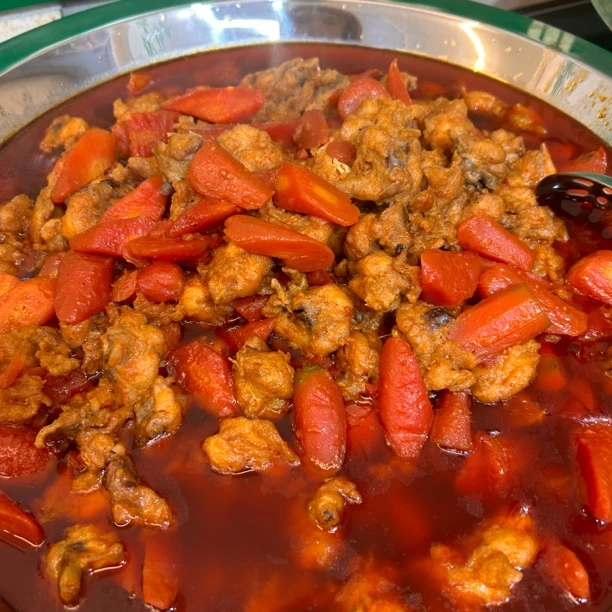 【胡萝卜烧鸡】米来客小时达，最快半小时送达