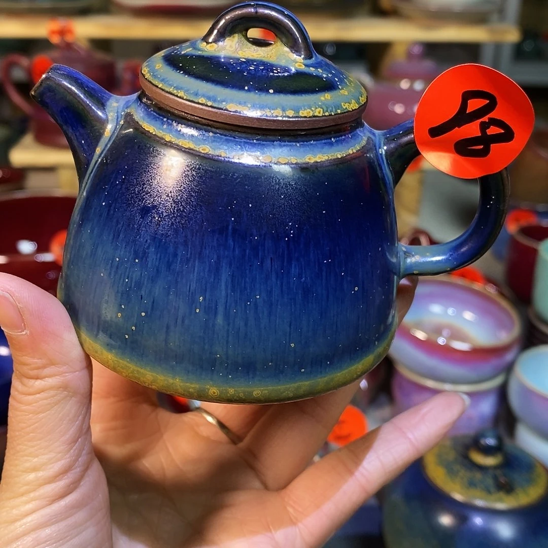 神后钧瓷手工，茶器