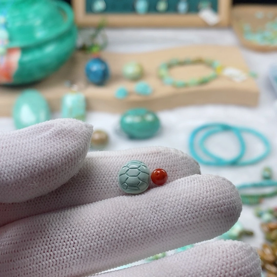 南红玛瑙颈饰未镶嵌