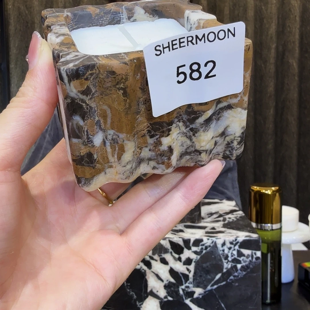 大理石582黑金花中饼干香薰特价福利