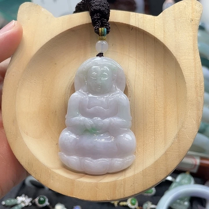 翡翠未镶嵌颈饰翡翠观音