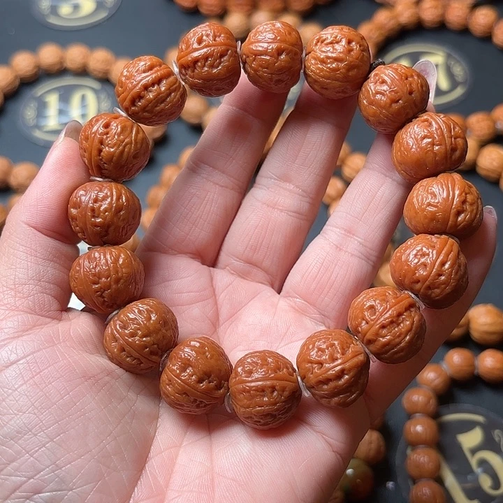 文玩核桃手串野生