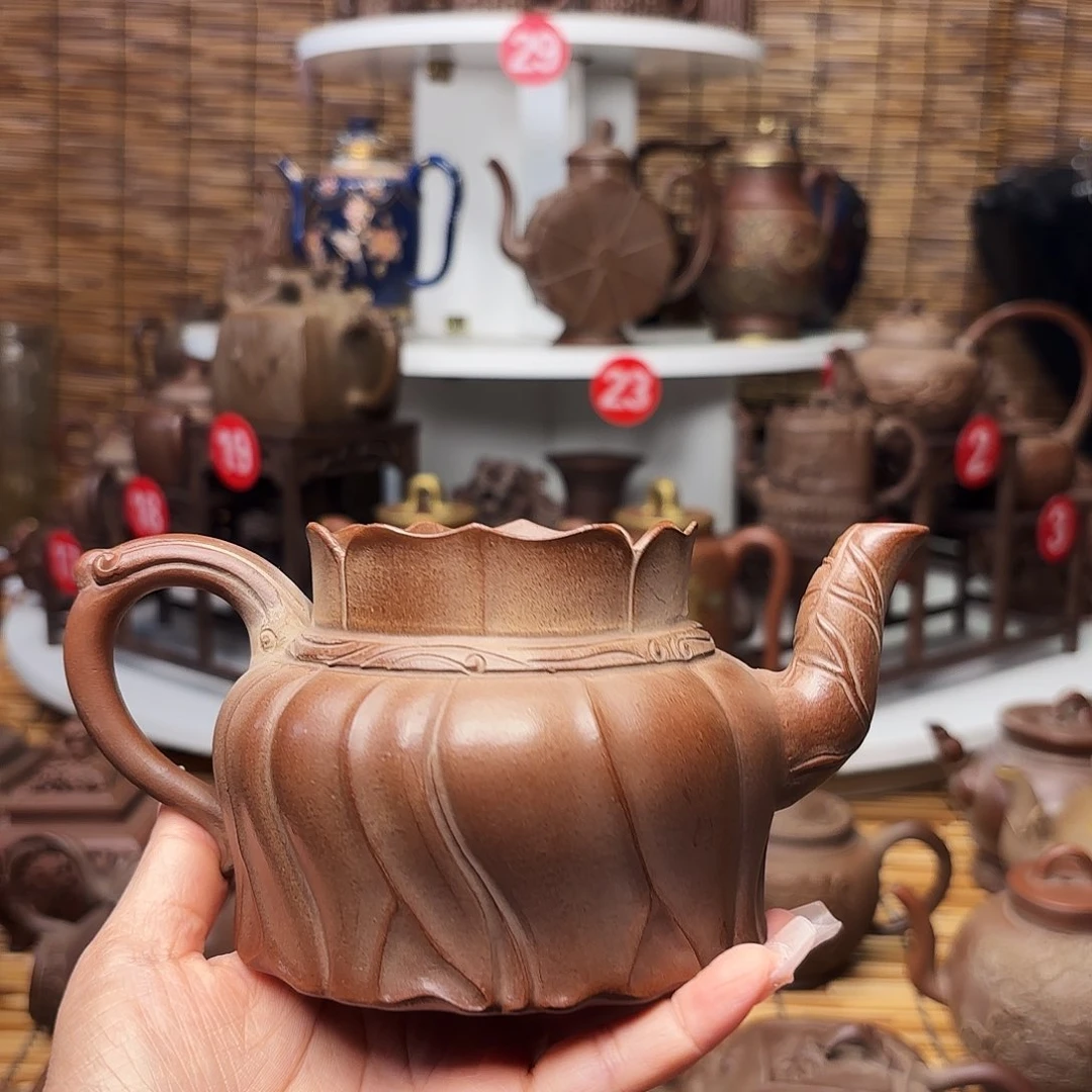 茶壶紫砂3*7紫砂老壶