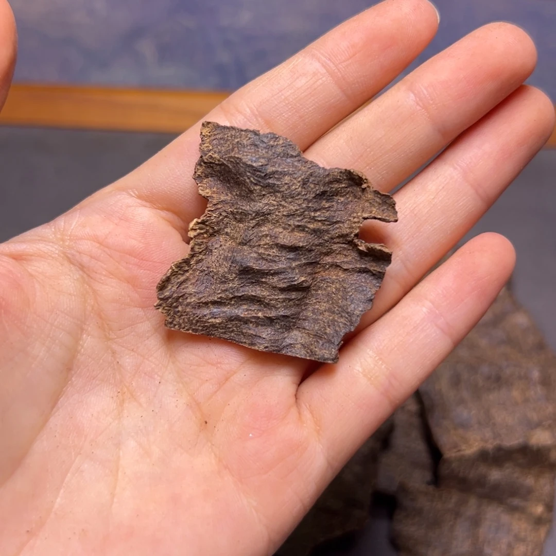 沉香沉香碎屑海南尖峰岭沉水老包头3.2克